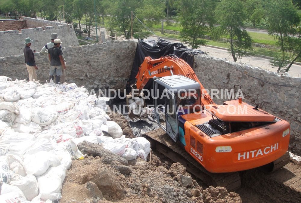 Dokumentasi Proyek Stabilisasi Lereng di Kawasan Industri di Karawang