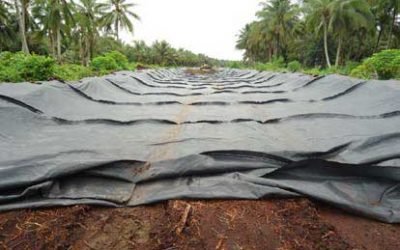 9 Langkah Pemasangan Geotextile dan Penghamparan Timbunan