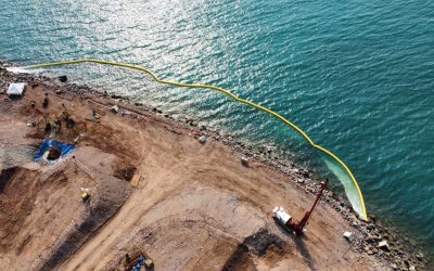 Apa Itu Silt Protector? Solusi Pengendalian Sedimen pada Proyek Konstruksi Perairan