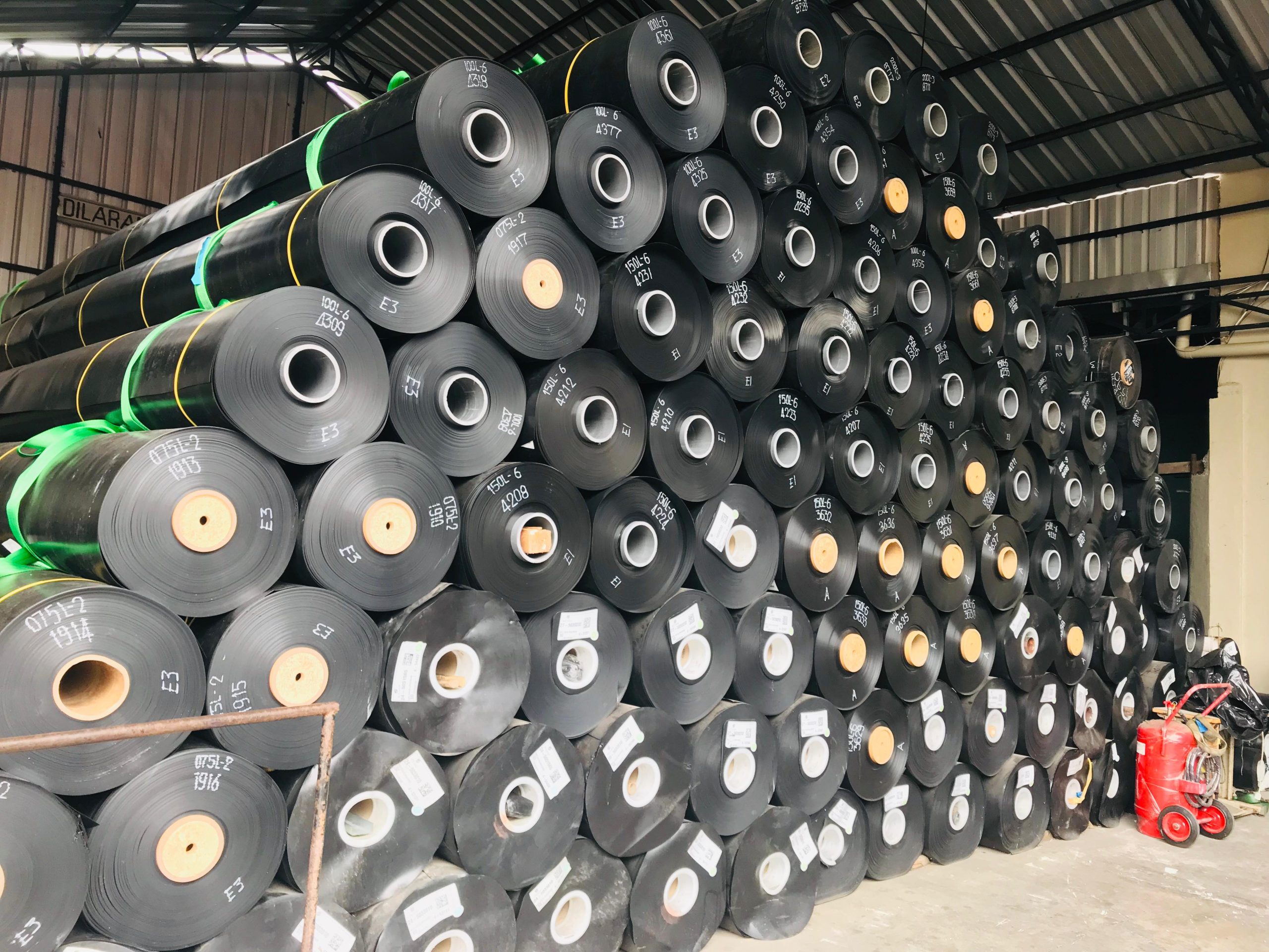 Stock Geomembrane Stock Geomembrane